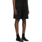 Fear of God Black Vacation Sweat Shorts