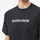 PLACES+FACES Men's Signature Logo T-Shirt in Black