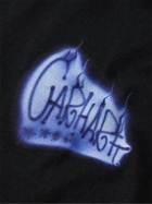 Carhartt WIP - Babybrush Grin Slim-Fit Printed Cotton-Jersey T-Shirt - Black