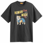 Human Made Men's Dog Overalls T-Shirt in Black