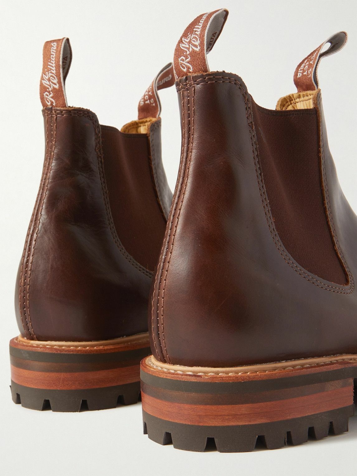 R.M.Williams - Gardener Commando Leather Chelsea Boots - Brown