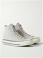 Converse - Chuck 70 Suede High-Top Sneakers - Gray