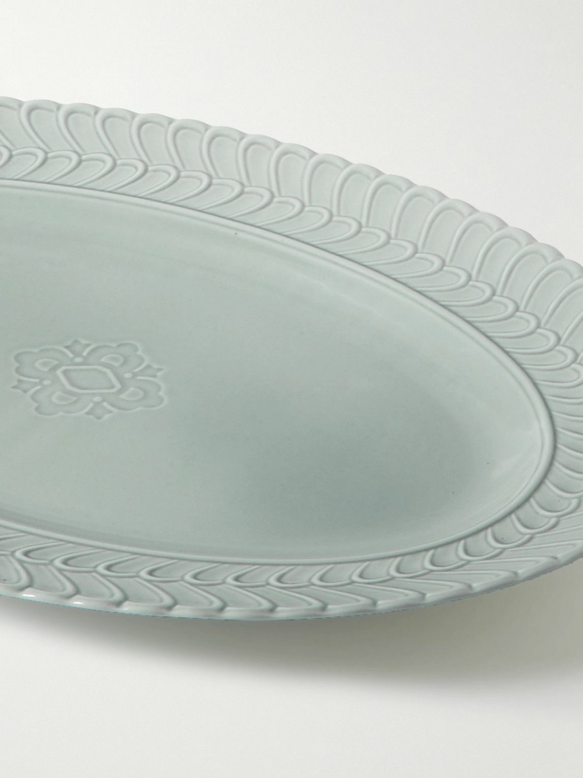 Buccellati - Double Rouche 36cm Porcelain Serving Tray