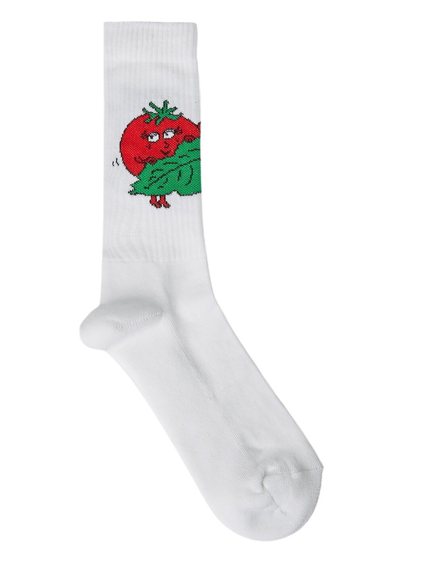 Photo: Sky High Farm Workwear Tomatoes Socks