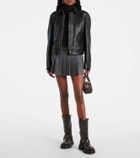 Golden Goose Kurt leather biker boots