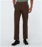 Phipps - Dad topstitched cotton pants