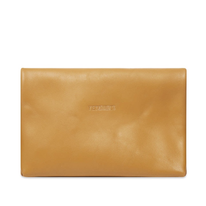 Photo: Vetements Classic Leather Paper Bag