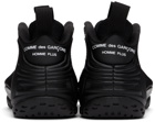 Comme des Garçons Homme Plus Black Nike Edition Air Foamposite One Sneakers