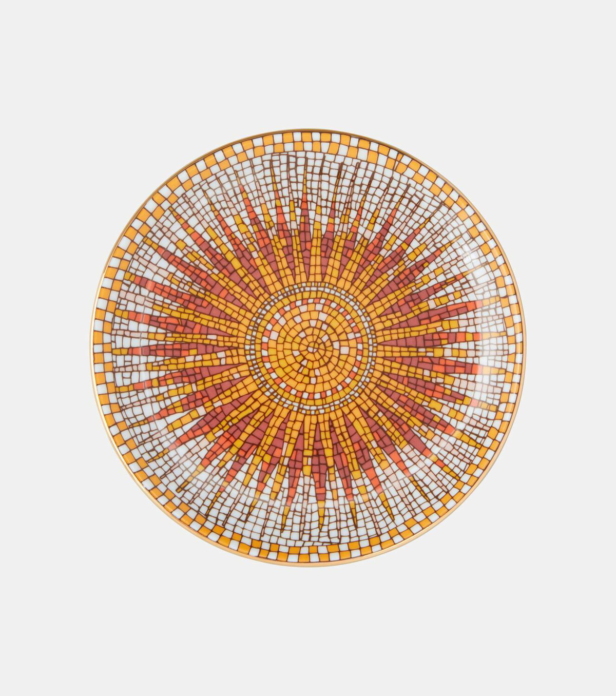 La DoubleJ Sunrays porcelain plate