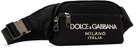 Dolce&Gabbana Black Small Nylon Belt Bag