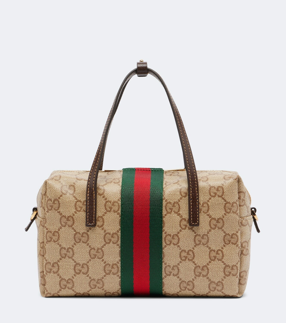 Gucci Mini GG canvas top-handle bag