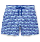 Vilebrequin - Mahina Mid-Length Printed Swim Shorts - Blue