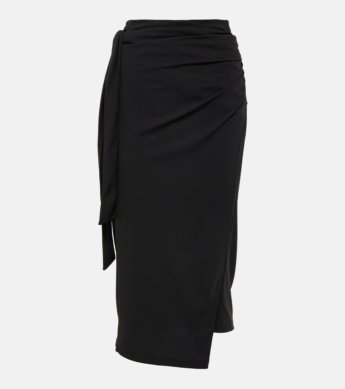 Wolford Origami wrap midi skirt