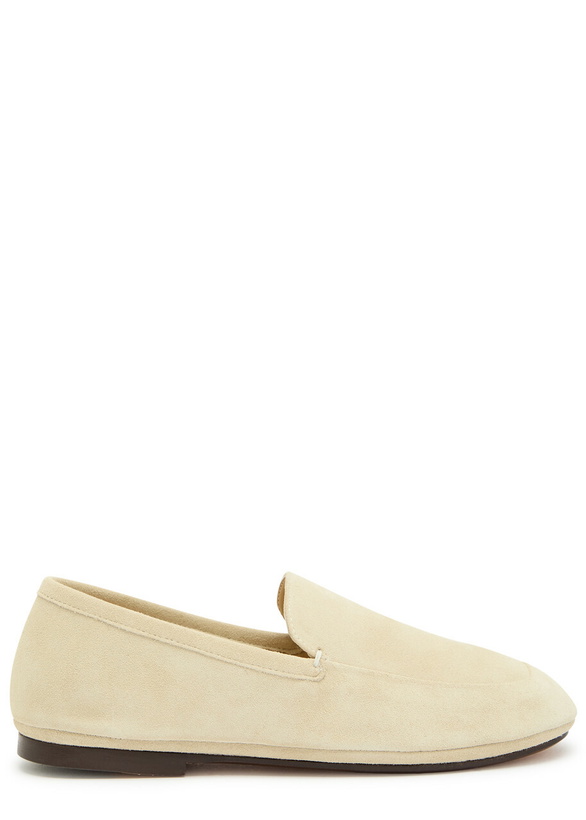 Photo: Lemaire Suede Loafers White