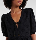 Heidi Klein Saint-Tropez broderie anglaise minidress