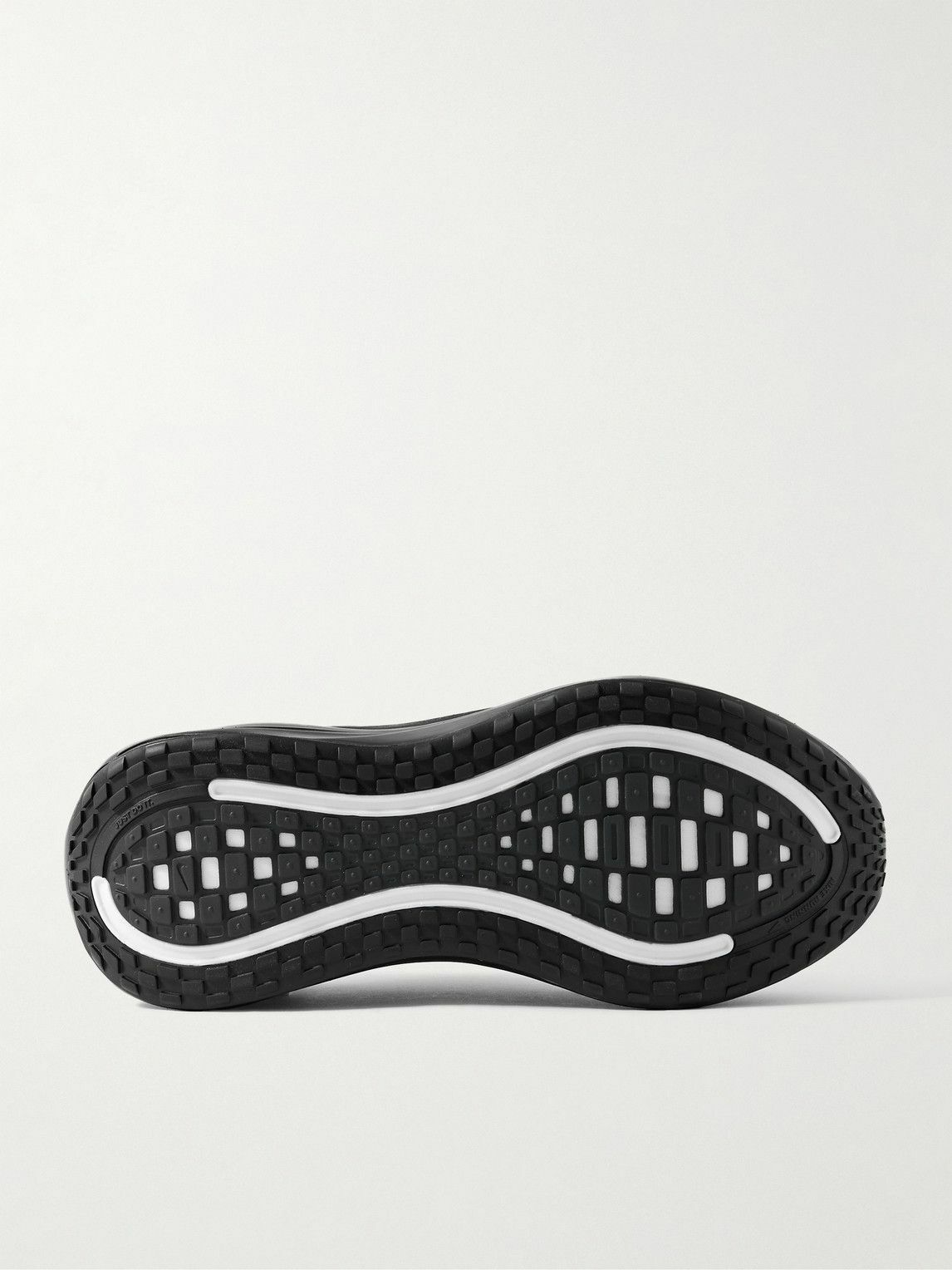 NIKE RUNNING - Vomero Plus Rubber-Trimmed Mesh Sneakers - Black