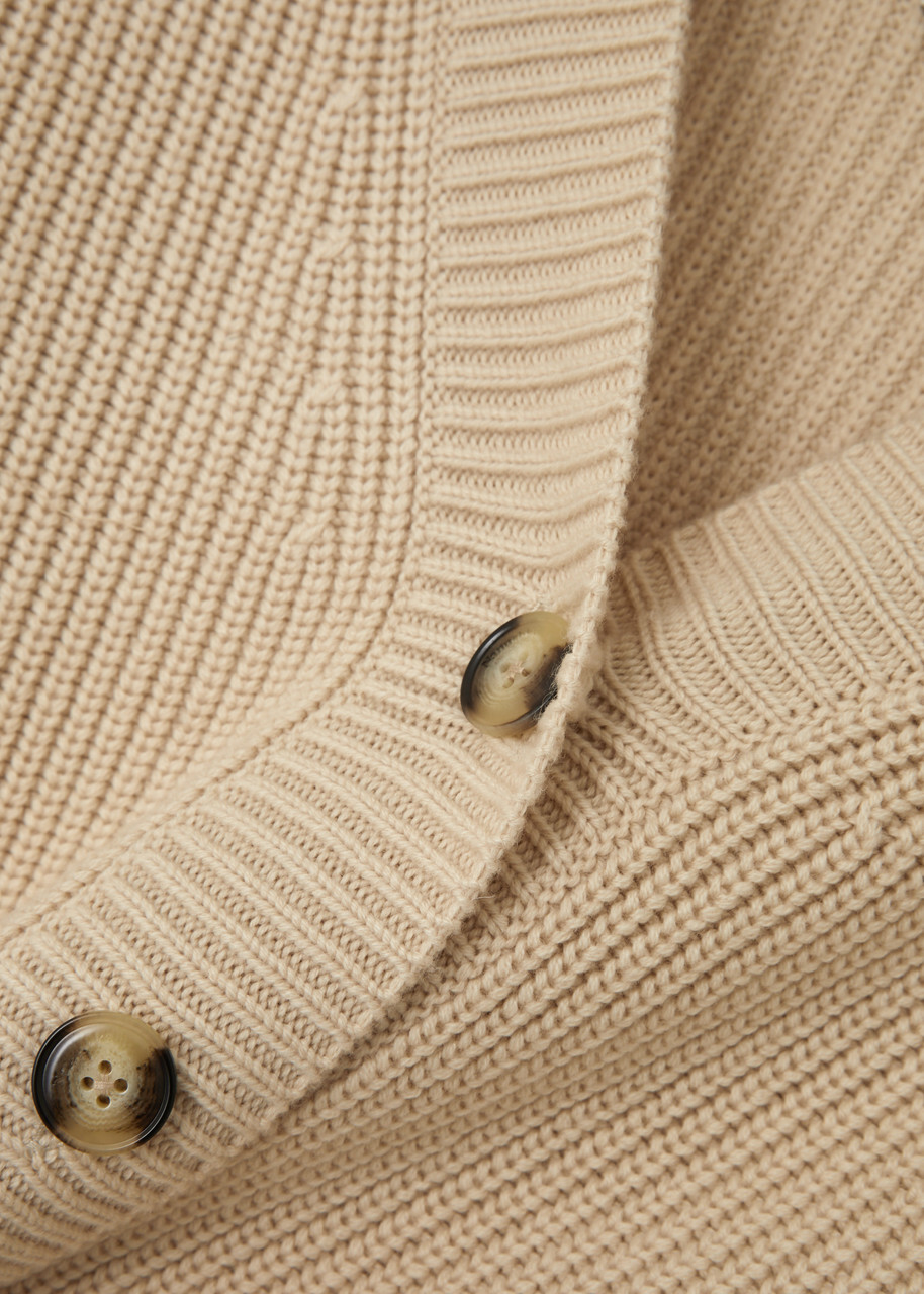 Nanushka Laran Wool-blend Cardigan Cream