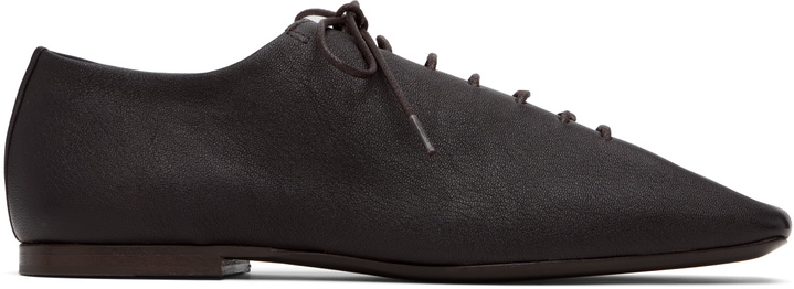 Photo: LEMAIRE Brown Souris Flat Classic Derbys
