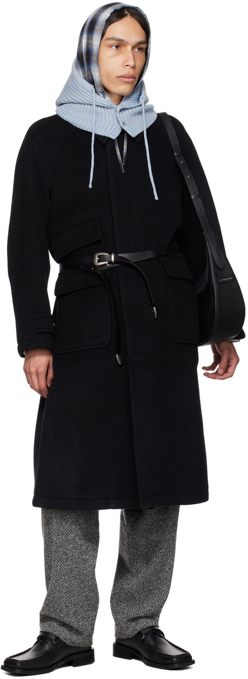 AFTER PRAY Black Tourist Coat