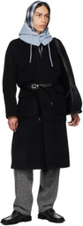 AFTER PRAY Black Tourist Coat