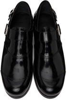 Stefan Cooke Black Biker Monkstraps