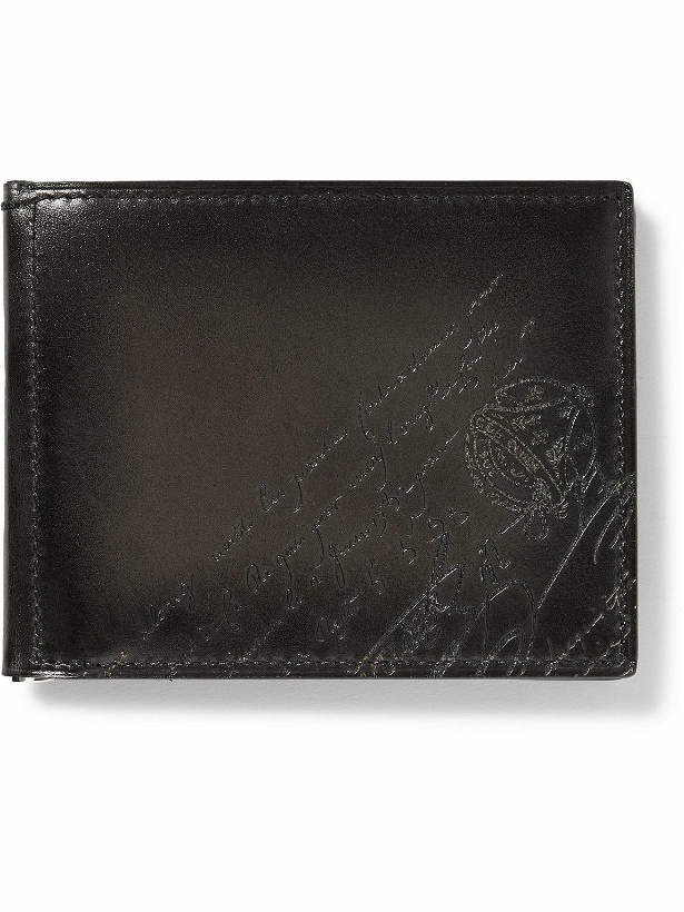 Photo: Berluti - Scritto Venezia Full-Grain Leather Billfold Wallet - Black