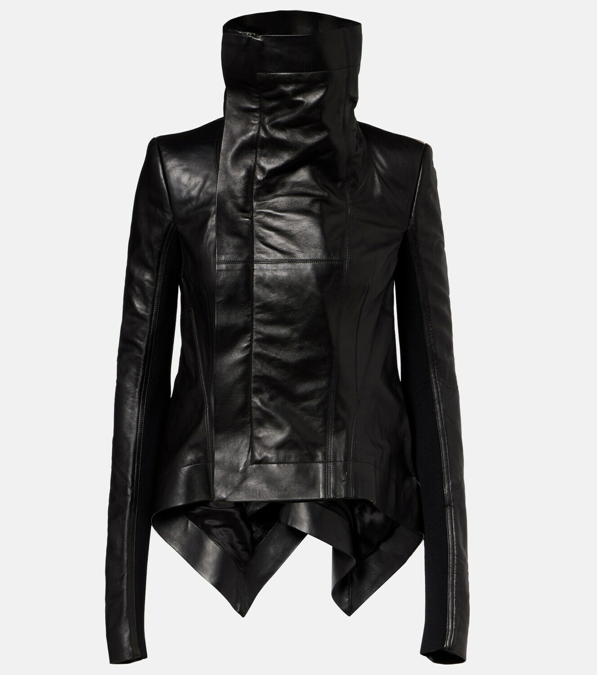 Rick Owens Naska leather biker jacket