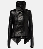 Rick Owens Naska leather biker jacket