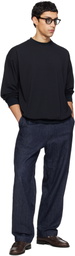 nanamica Black Polyester Jersey L/S T-shirt