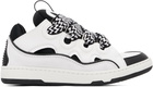 Lanvin White Curb Sneakers