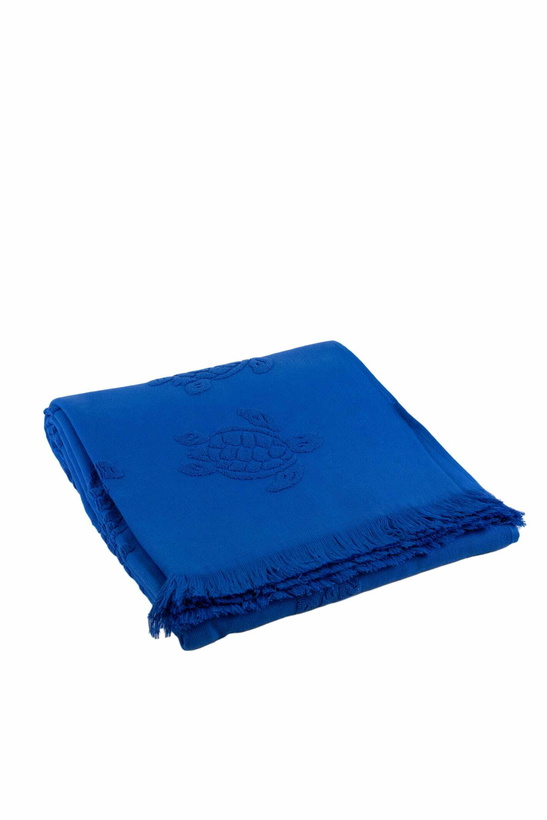 Photo: Vilebrequin Telo Mare In Cotone Santah Blu