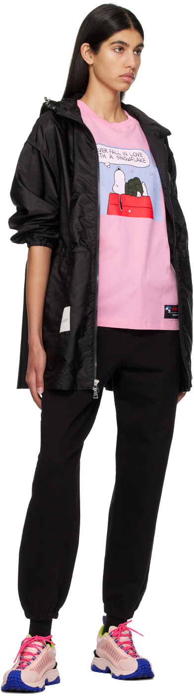 【関税込み】Moncler ピンク Peanuts Tシャツ Moncler Pink Peanuts T-Shirt Moncler