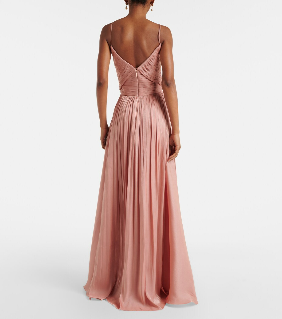 Costarellos Pleated gown