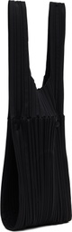 PLEATS PLEASE ISSEY MIYAKE Black Pleats Bridge Tote