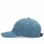 thisisneverthat Men's Denim T-Logo Cap in Washed Blue 