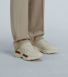 Gucci - Rhyton leather sneakers