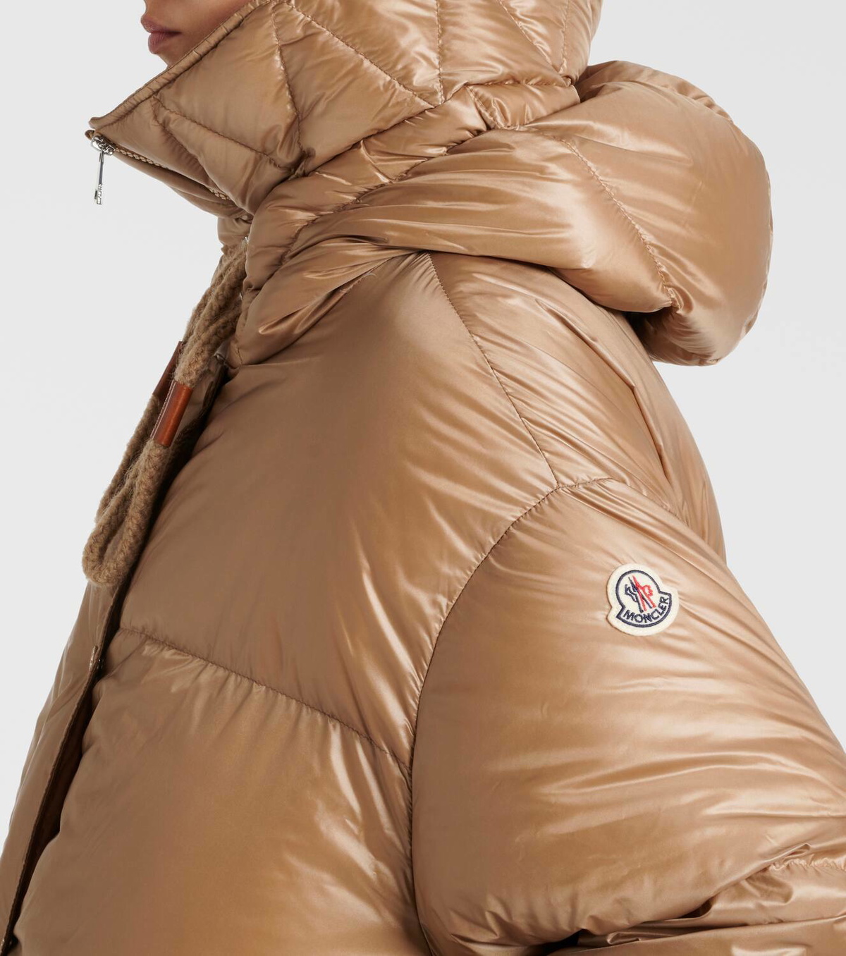 Moncler Borey convertible down cape and jacket Moncler Moncler Borey convertible down cape and jacket Moncler