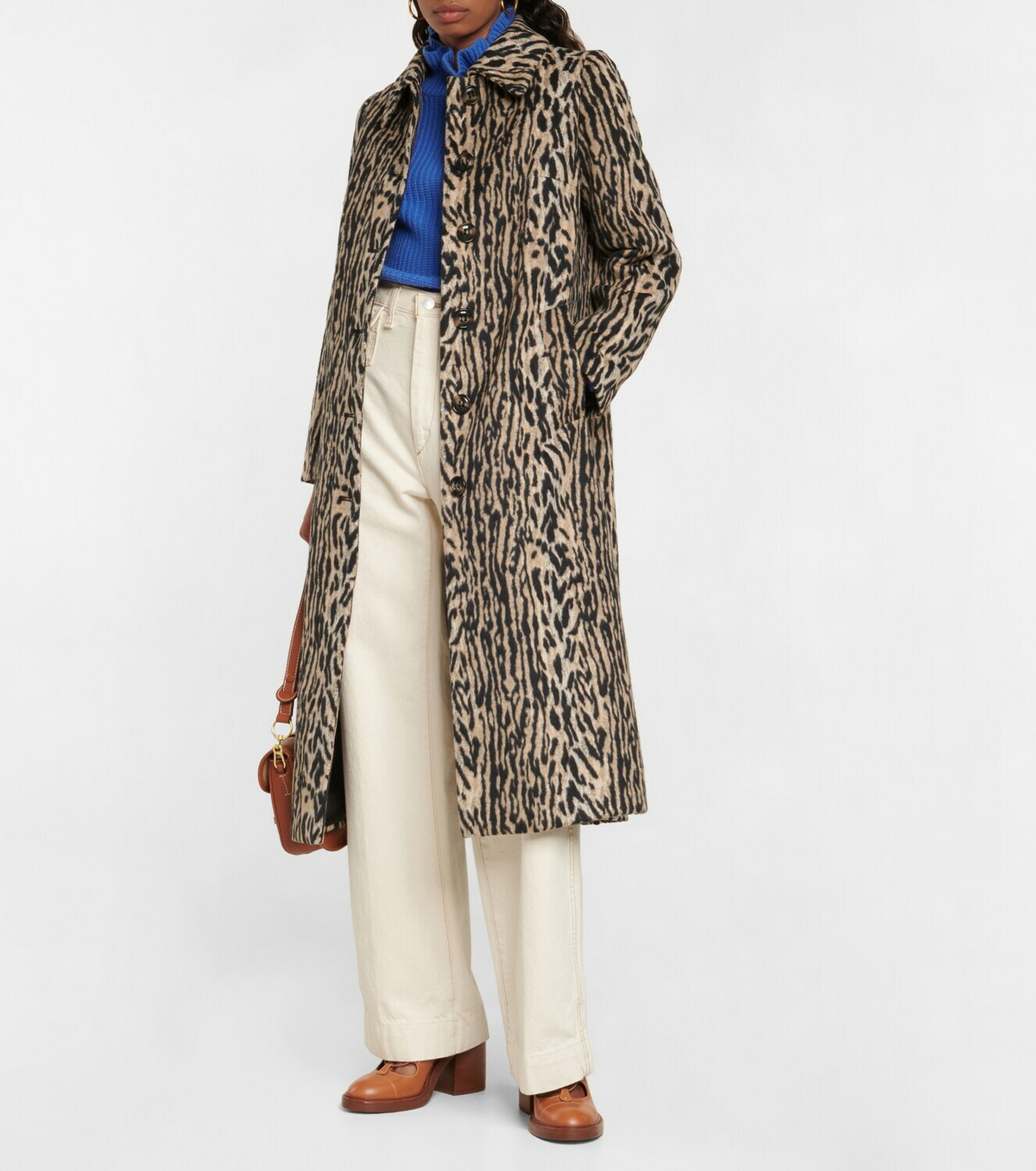 Milly leopard jacket sale