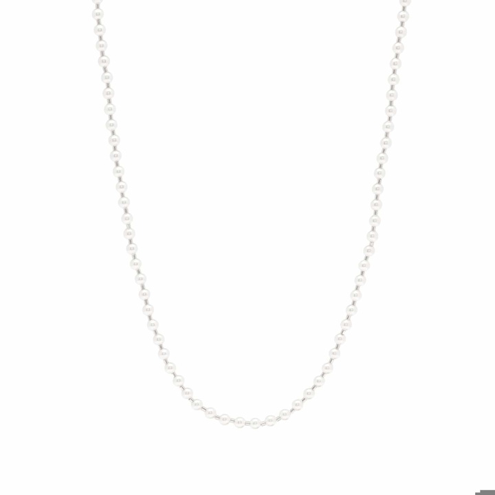 Photo: NUMBERING Men's Pearl Toggle Necklacec in White
