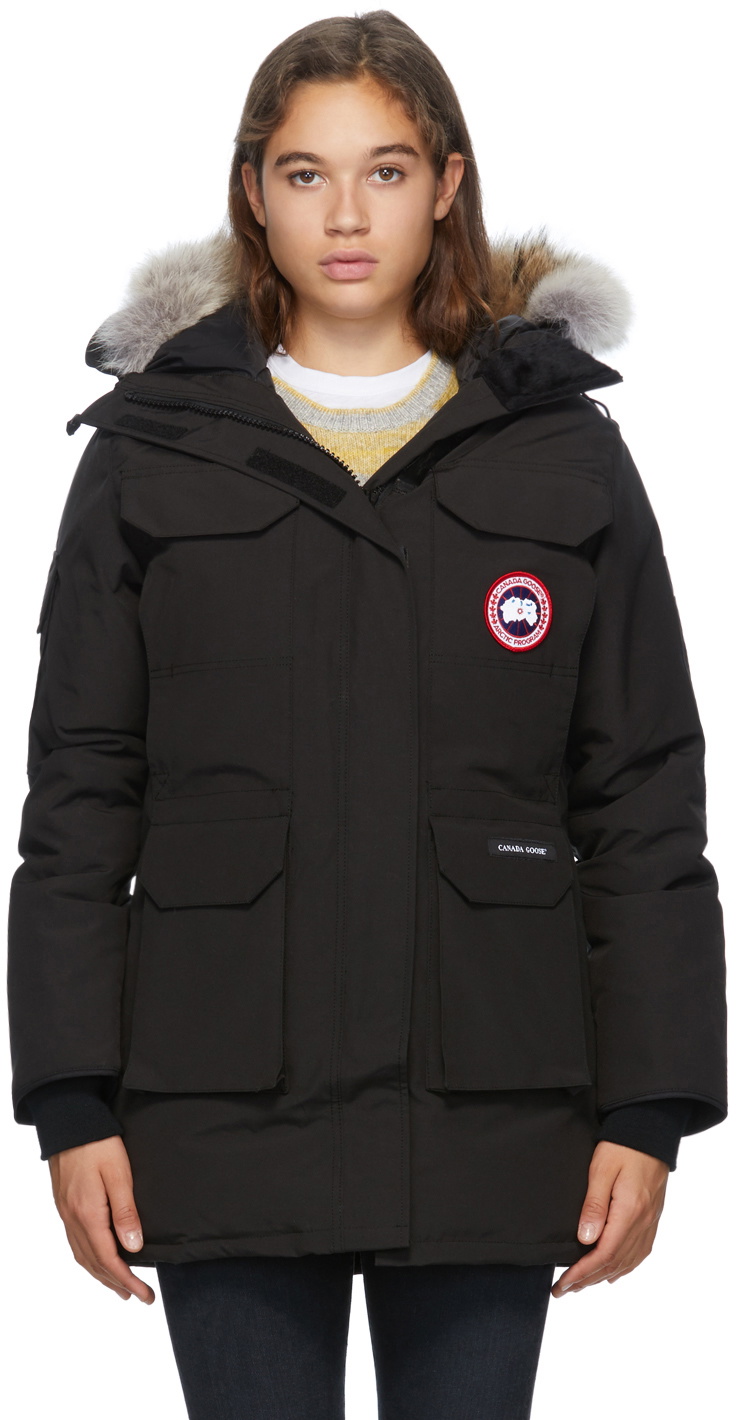 Canada Goose Black Down Expedition Parka