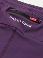 DISTRICT VISION - Lono Stretch-Jersey Tights - Purple