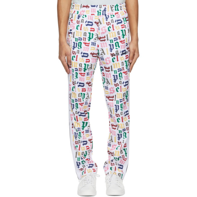 Palm Angels Multicolor Monogram Classic Track Pants Palm Angels