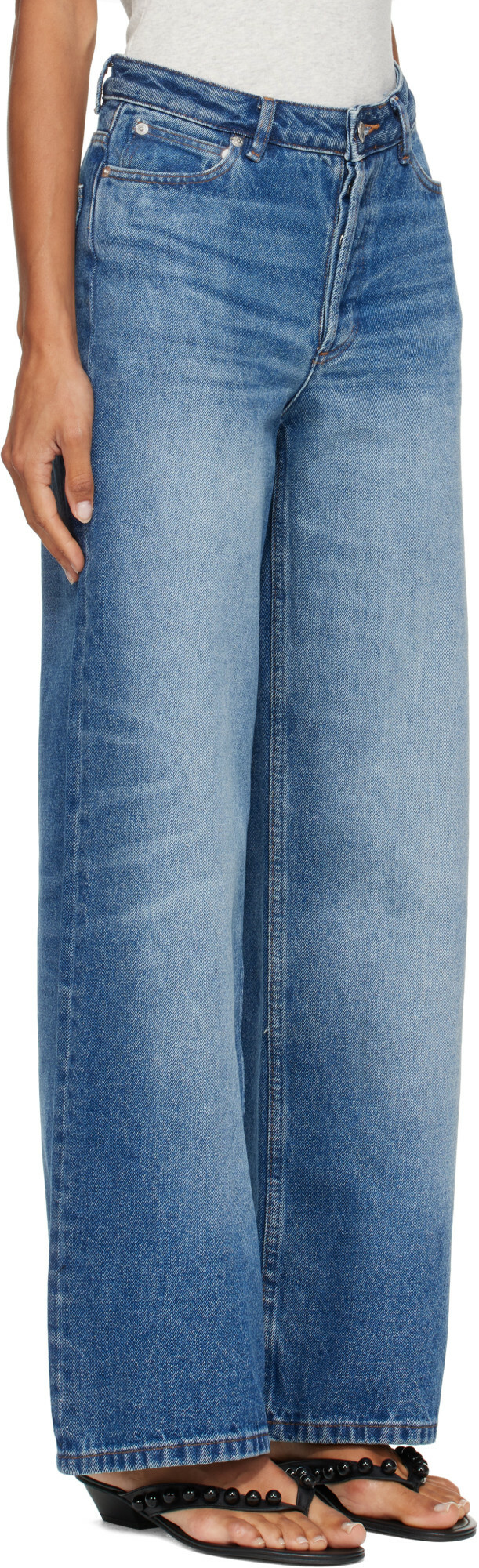 A.P.C. Blue Elisabeth Jeans