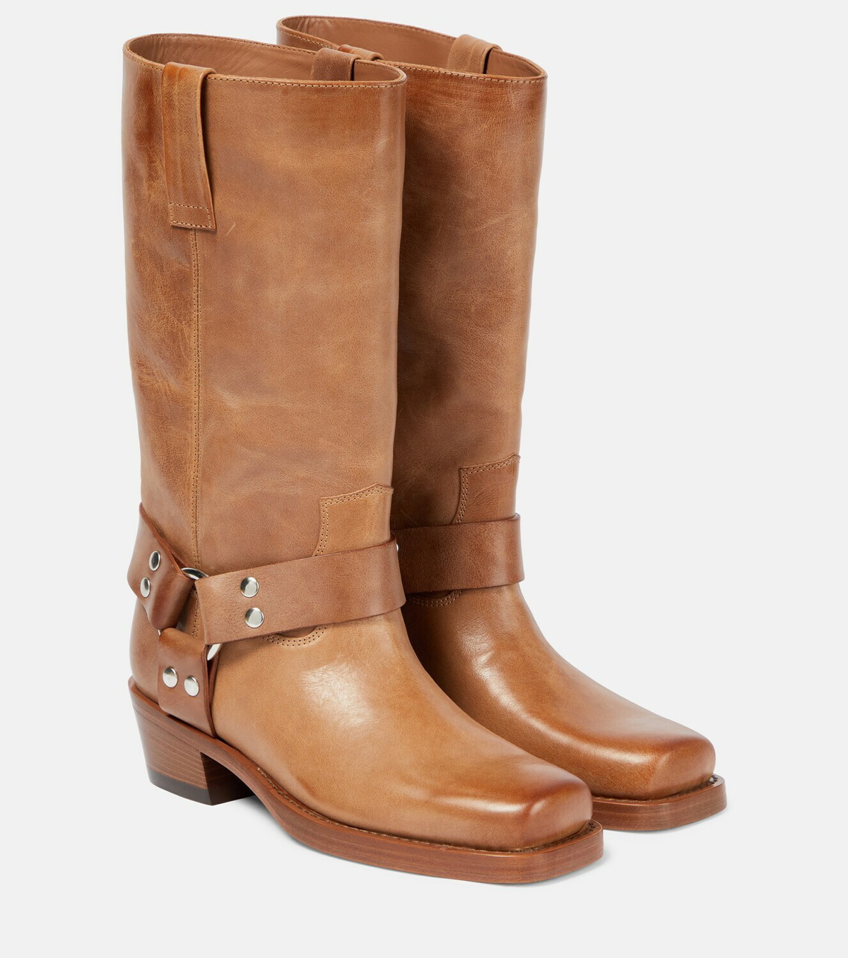 ロングブーツ PARIS TEXAS Caramel suede Roxy boots (PX1159XVP03 RHUM) Paris Texas Roxy leather knee-high boots Paris Texas