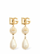 DOLCE & GABBANA Pendant Faux Pearl Earrings