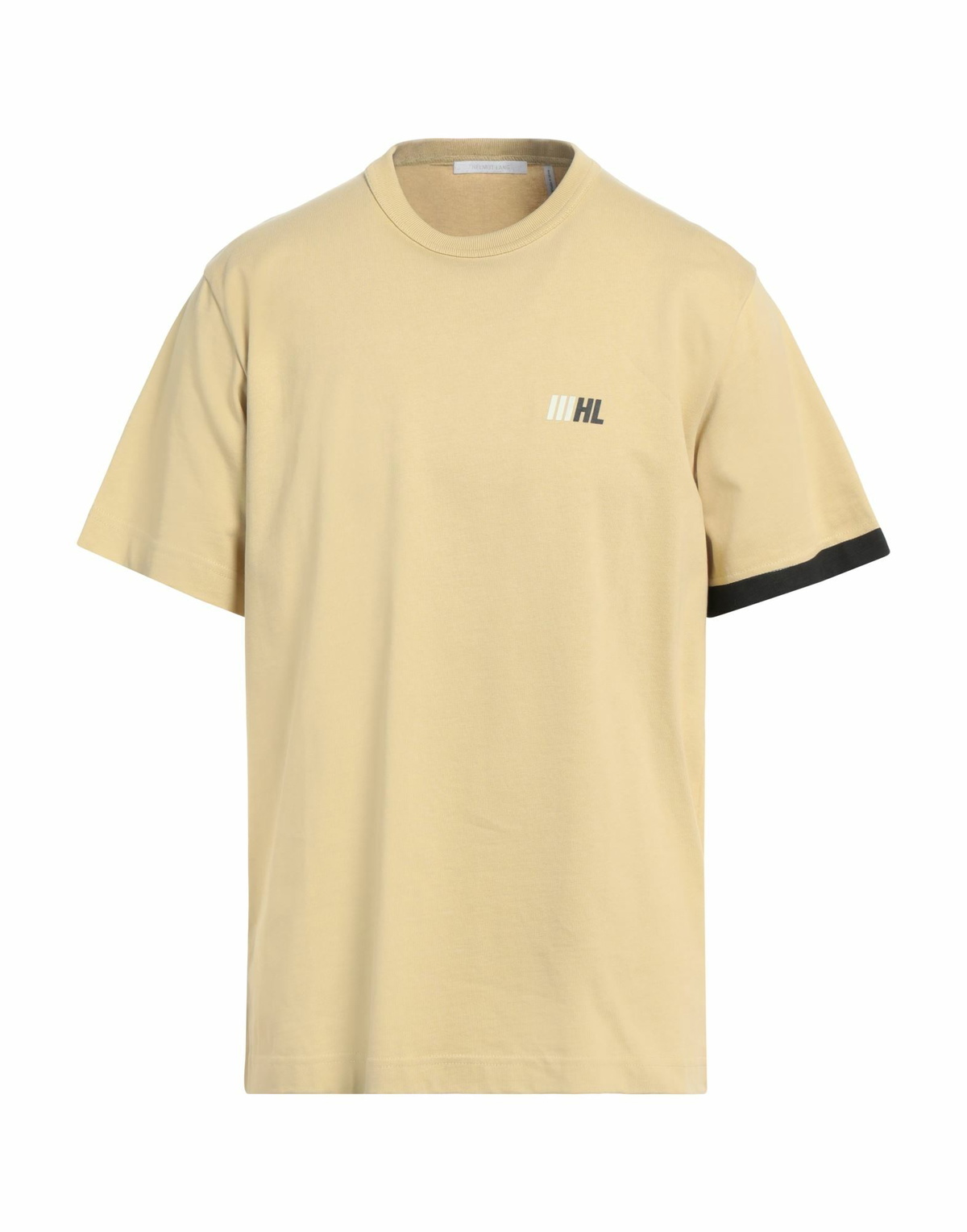 Helmut Lang Mens T-shirt in Beige