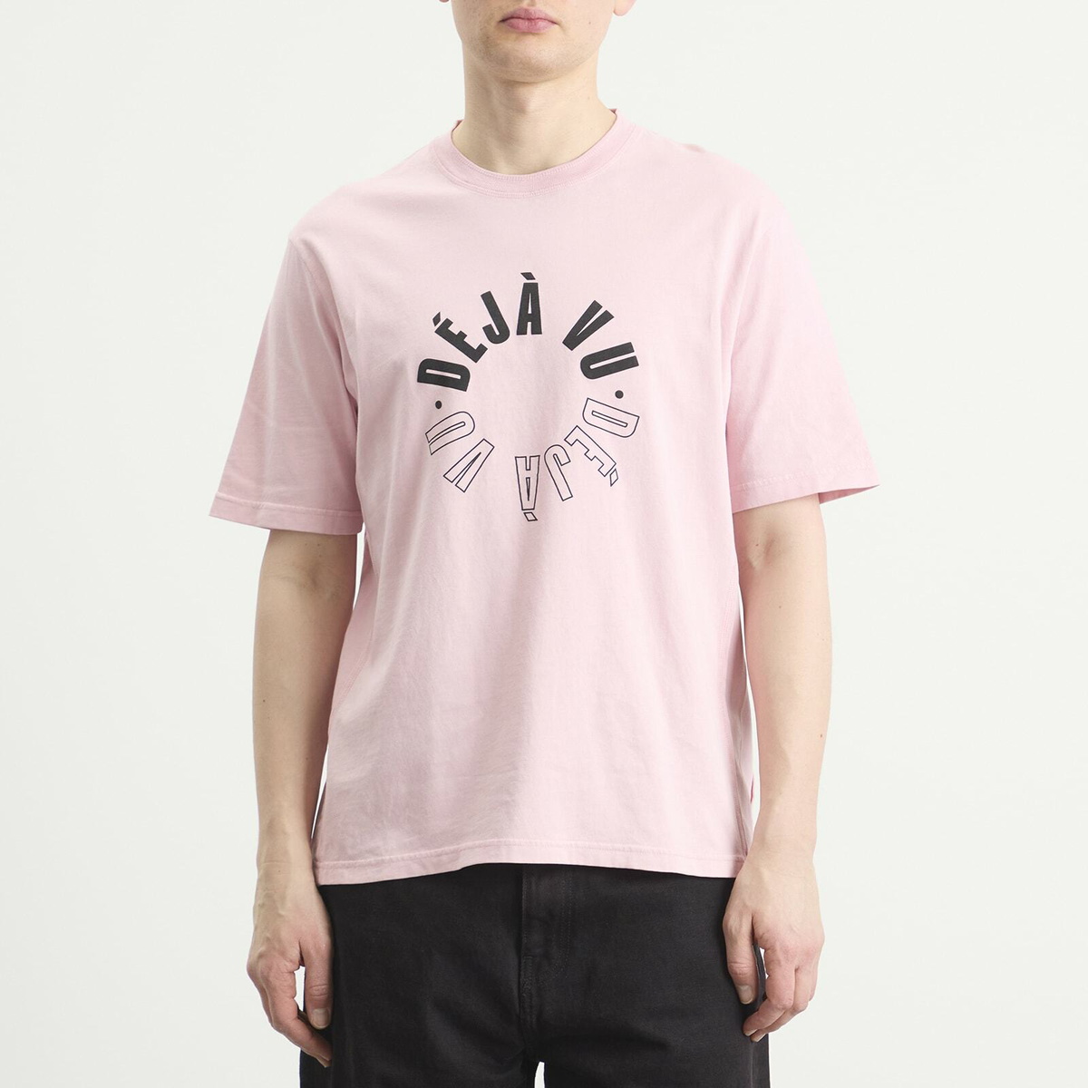 ACMH by Magic Castles Men's Deja Vu T-Shirt in Soft Pink