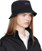 YOHJI YAMAMOTO Black Y-3 KURO Bucket Hat