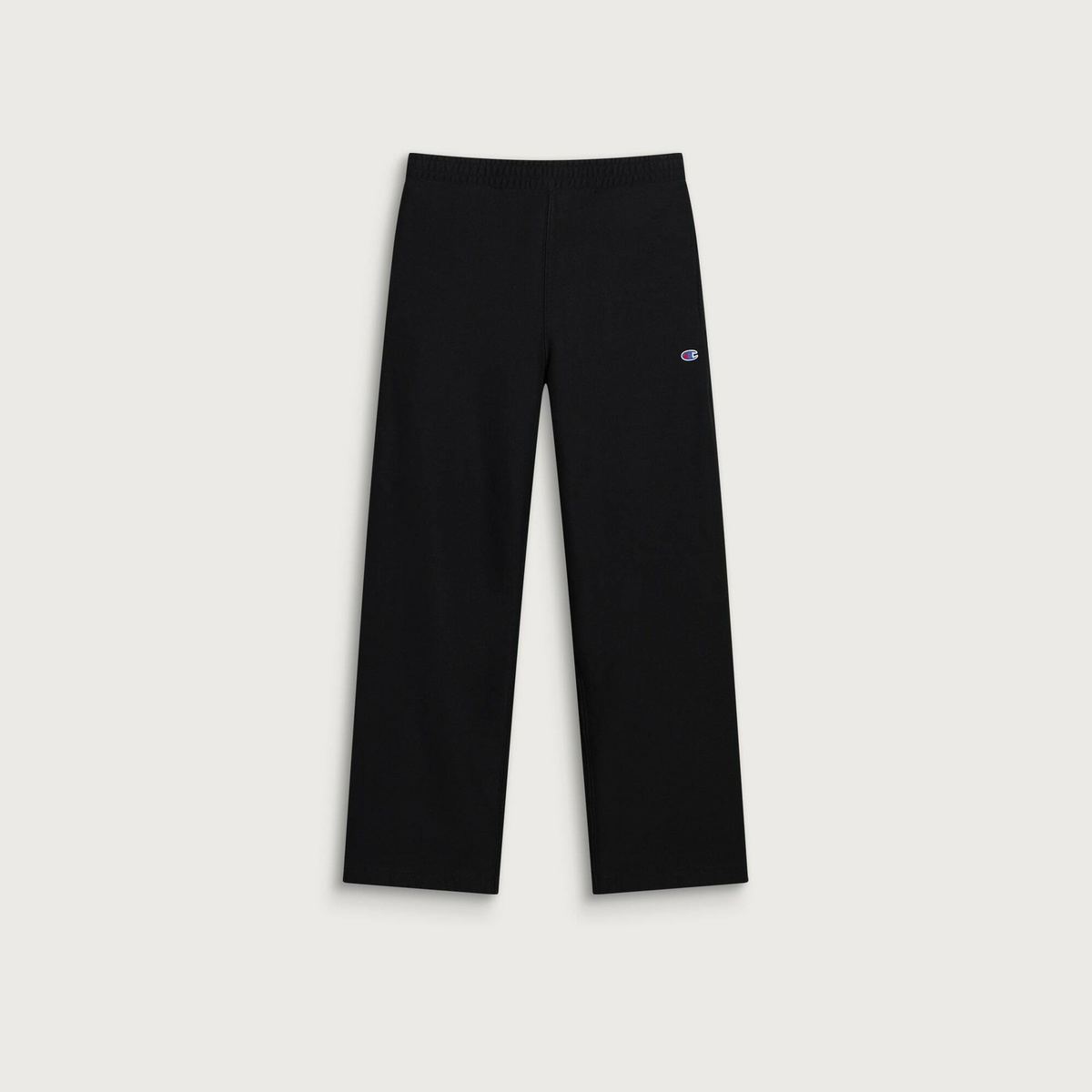 Champion Men's Reverse Weave Wide Leg Sweat Pants in Black