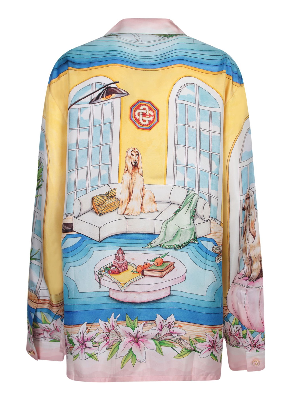 Casablanca Printed Silk Shirt Casablanca